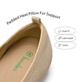 thumbnail image 2 of BURUDANI Women's Pointed Toe Flats Comfortable Dressy Flat Business Casual Loafers Work Office Shoes, 2 of 5
