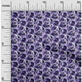 thumbnail image 2 of oneOone Cotton Flex Violet Fabric Abstracts Sewing Material Print Fabric By The Yard 40 Inch Wide, 2 of 5