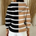 thumbnail image 4 of Fewfanhot Oversized Sweatshirt for Women Pullover Hooded Kangaroo Pocket Sweatshirt Casual Hoodie Dress, 4 of 4