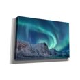 thumbnail image 2 of Epic Graffiti 'Aurora Borealis In Norway Green' by Epic Portfolio, Giclee Canvas Wall Art, 60"x40", 2 of 8