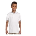 thumbnail image 1 of Jerzees Big Boy's Stain Resistant Tagless Label Polo Shirt, Style 437Y, 1 of 1