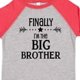 thumbnail image 4 of Inktastic Finally I'm the Big Brother Boys Toddler T-Shirt, 4 of 5