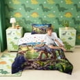 thumbnail image 2 of Erosebridal Triceratops Dinosaur Twin Comforter Sets for Kids Boys, Ankylosaur T-Rex Bedding Set, 2 of 6