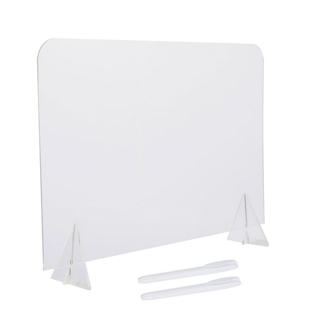 MasteelfCA 1 Set of Acrylic Memo Board Transparent Acrylic Board Message Recording Board Home Memo Board