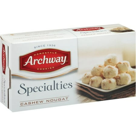 Archway Specialties Cashew Nougat Cookies, 6 oz - Walmart.com