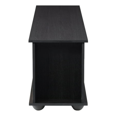 CorLiving Bakersfield TV Stand, For TV's up to 85" - Ravenwood Black