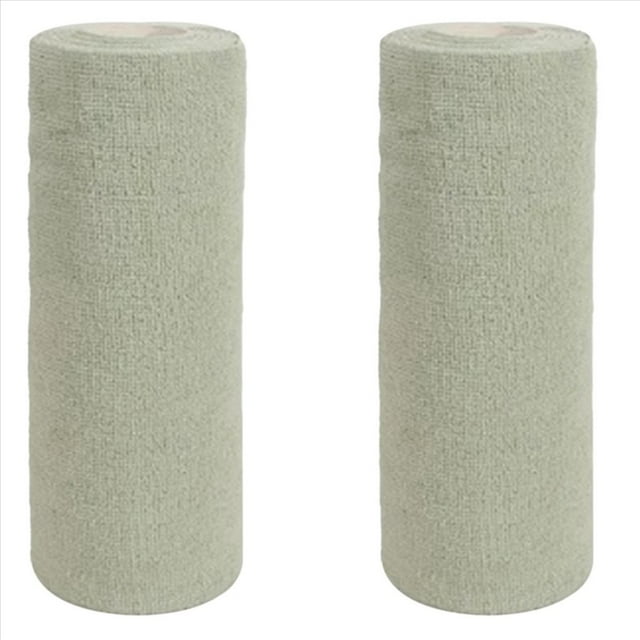 40X Toallitas de Limpieza Reutilizables, Rollos de Toallas de Microfibra para el Hogar, Trapos para Platos, Reemplazo de Toallas de Papel para Lavar, Verde