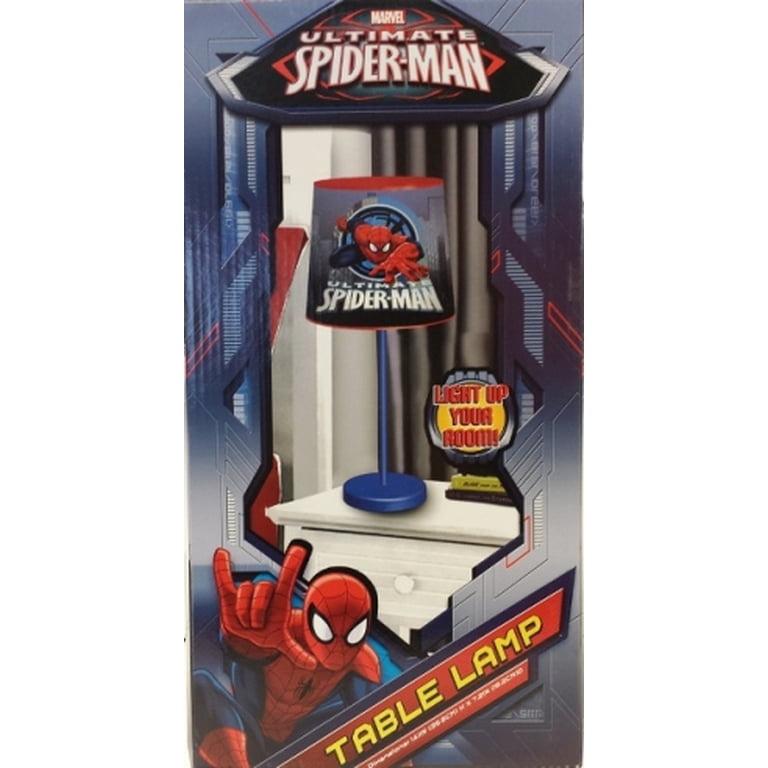 Marvel's Spiderman Kids Room Stick Lamp, 14 in , Plug In - Walmart.com