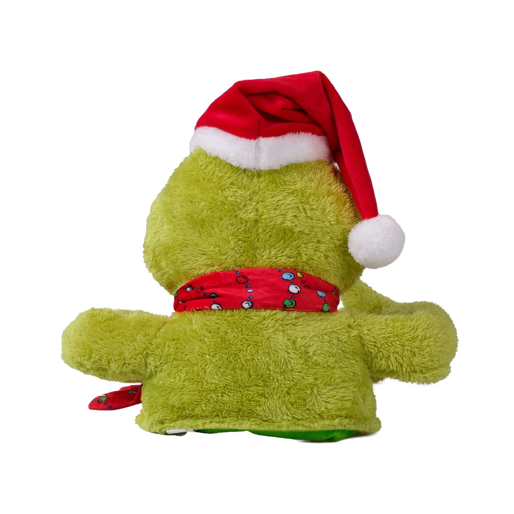 Grinch Tree Hugger With Wrap‑Around Arms – Holiday Character Accent