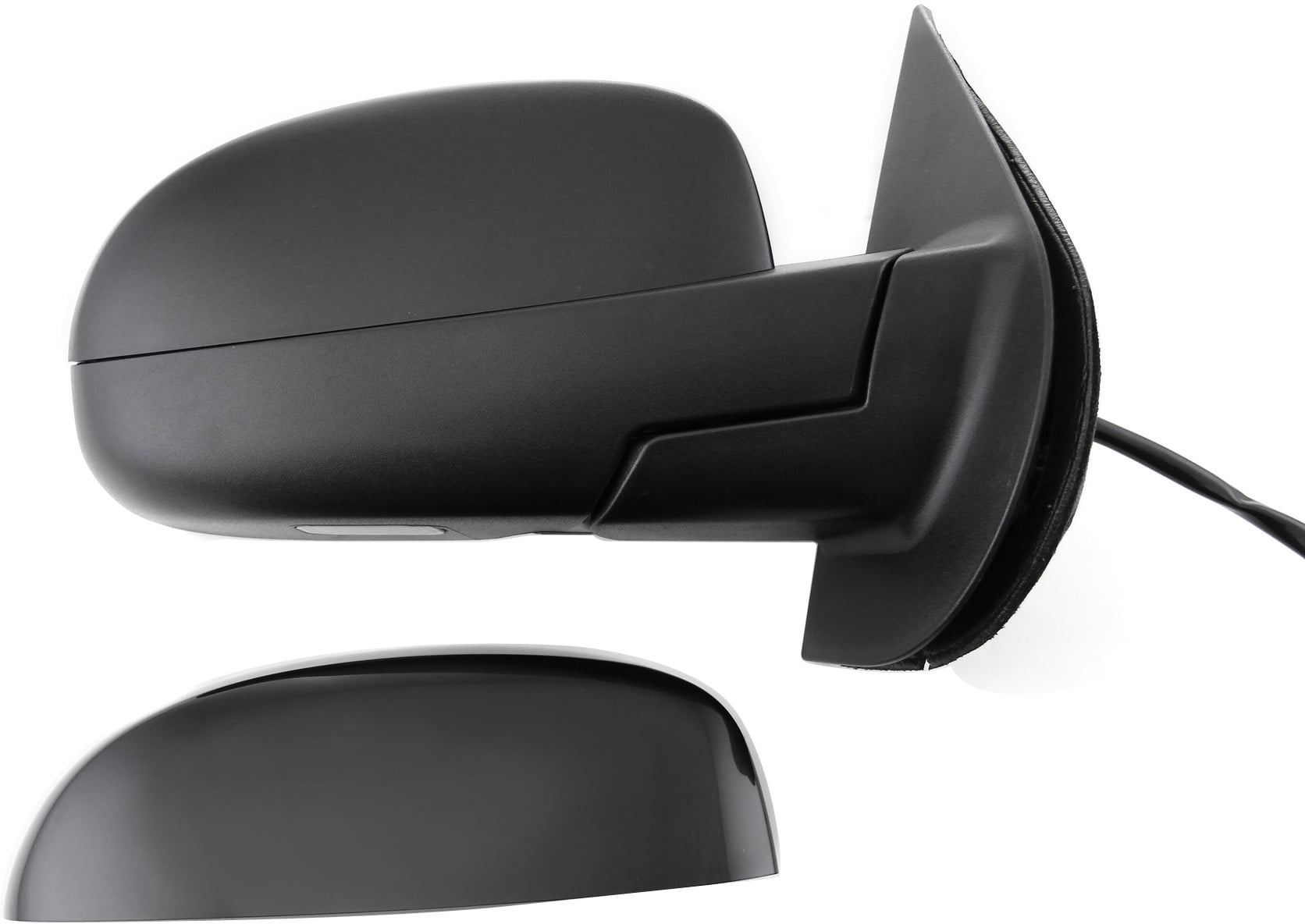 Kool Vue Right Passenger Side Mirror ,Heated In-glass Signal Light 1 Paintable and Textured