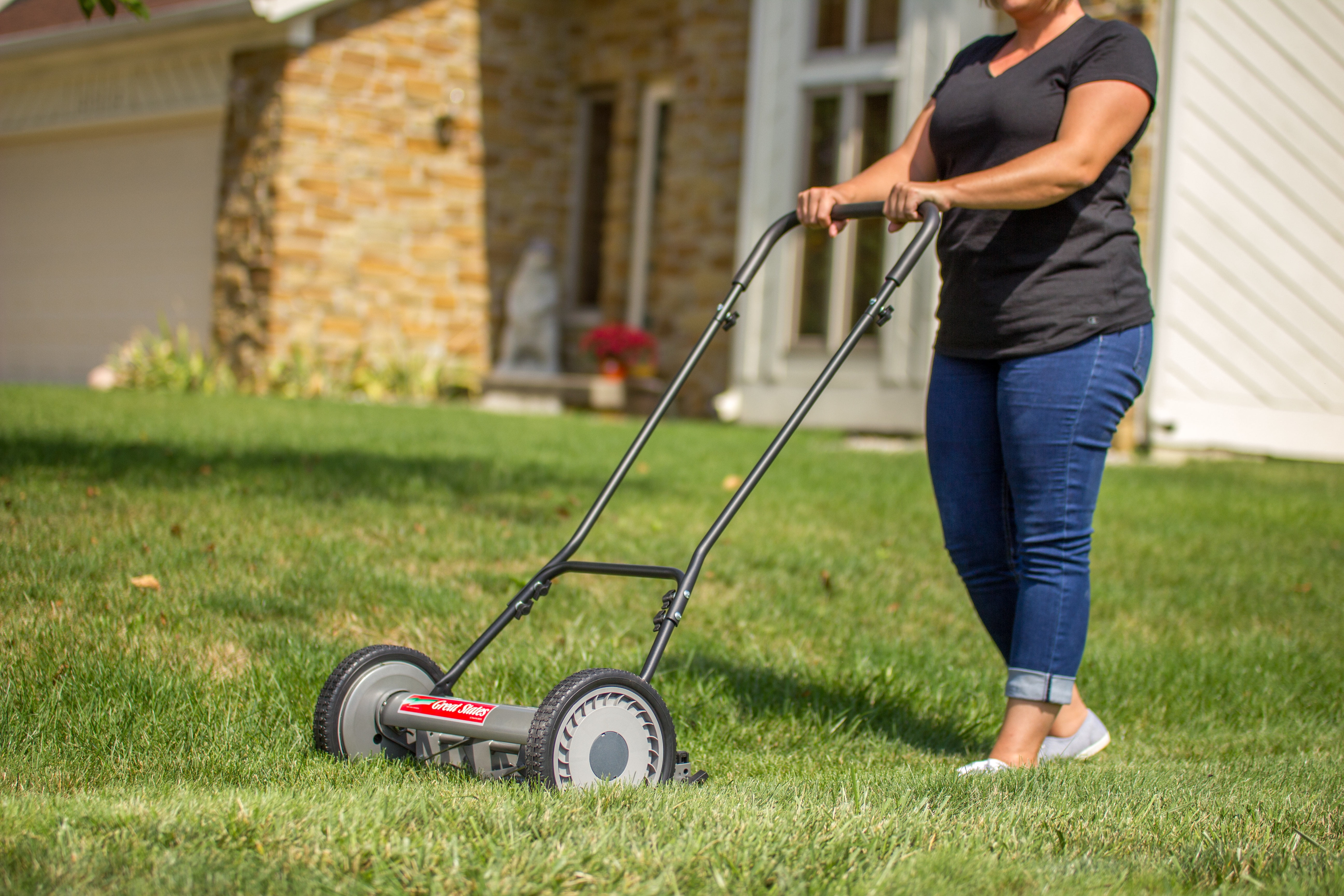 Great States 815-18 18-Inch 5-Blade Push Reel Lawn Mower