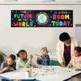 thumbnail image 3 of Koyal Wholesale Classic Rainbow Classroom Banner Sign for Teachers, Welcome Diversity, Wall Decor, 2-Pk, 3 of 5