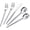 Silver, variant on 90Pcs Silver Plastic Silverware, Silver Plastic Utensils, Plastic Cutlery Include 30 Knives, 30 Forks and 30 Spoons, Silverware Heavy Duty For Party