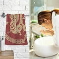 thumbnail image 7 of SKYSONIC Chinese Zodiac Dragon Patterned Hand Towels 2 PCS, Cotton Bath Towel for Drying Face Hands Body ,Absorbent Lightweight Towels for Bathroom Ktichen Travel Gym, 16"x28", 7 of 7
