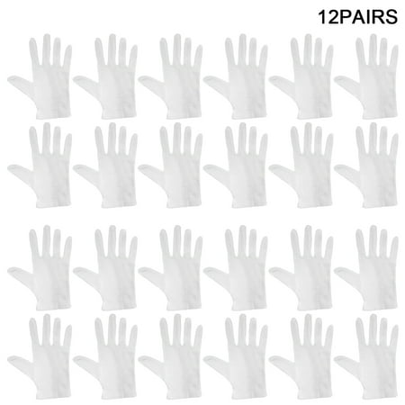 

12pairs Men Women Safety Gloves Warm Multifunction Full Finger For Construction