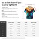 thumbnail image 5 of Fotbe Vibrant Rainbow Butterfly A Camisa Estampada de Manga Corta para Hombre, Casual de Verano, Estilo Playero, Sin Arrugas-Medium, 5 of 5