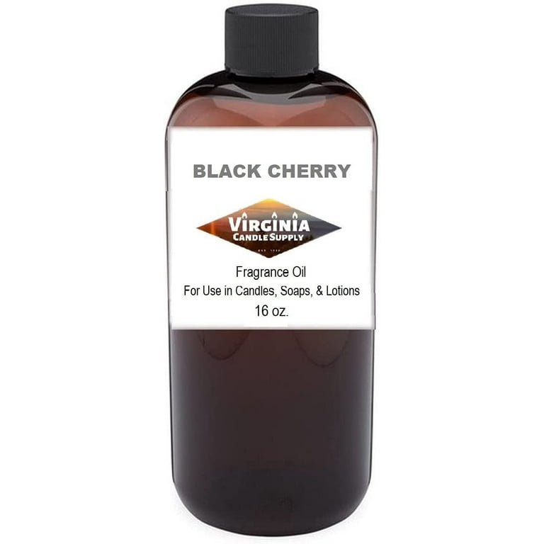 Black Cherry Fragrance Oils for Candle Making, Perfect for Soaps, Bath  Bombs, Slime, Wax Melts, Oils for Oil Burners, and Aromatherapy Diffuser 