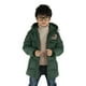 thumbnail image 2 of Abrigo grueso de invierno con capucha y manga larga para niños y niños (verde militar 5-6T) Ehuebsd Para estrenar, 2 of 4