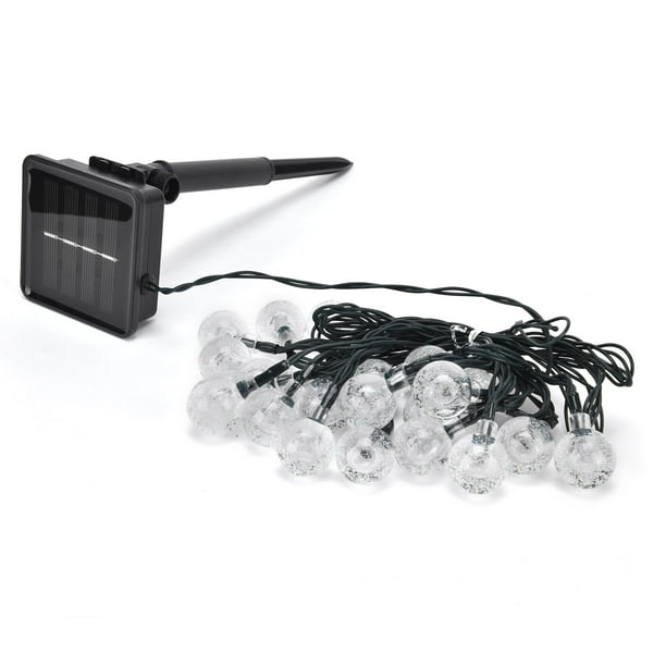 Luz Impermeable, Usos Múltiples, Luces Colgantes, Lámpara De Cadena Solar, Luz Solar De 20 LED Para Terrazas, Jardines, Puertas