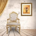 thumbnail image 3 of Gorham, Gregory 15x18 Gold Ornate Wood Framed with Double Matting Museum Art Print Titled - Yellow Floral Study II, 3 of 4