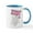 White/Blue Inside, variant on CafePress - Anti Valentine Club Coupon Mugs - 11 oz Ceramic Mug - Novelty Coffee Tea Cup