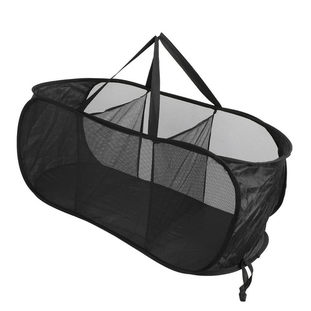 Cesto De Malla Para La Colada, Cesta Plegable, Tela Oxford, 3 Secciones