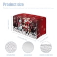 thumbnail image 6 of Yuyamidu Christmas PU Leather Tissue Box Cover Anti-Stains Tissue Box Holder with Bottom Belt Easy to Install Toilet Paper Holder for Bathroom Vanity Countertop Night Stands Car, 6 of 8