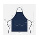 thumbnail image 5 of Adjustable Bib Apron with 2 Pockets - Adjustable Neck Strap with Extra Long Ties (Black), 5 of 5