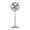 Chrome, variant on Holmes 16 Inch Oscillating Stand Fan 3 Speed Tilt Head Pedestal Brushed Copper