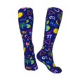 thumbnail image 5 of Lsque Mathematics And Chemistry Printed Crew Socks Men's Women's LightWeight Thin Casual Calf Socks ,Knee High Socks,Cotton Socks, 5 of 9