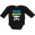 thumbnail image 3 of Inktastic Pirate In Training Boys Long Sleeve Baby Bodysuit, 3 of 5