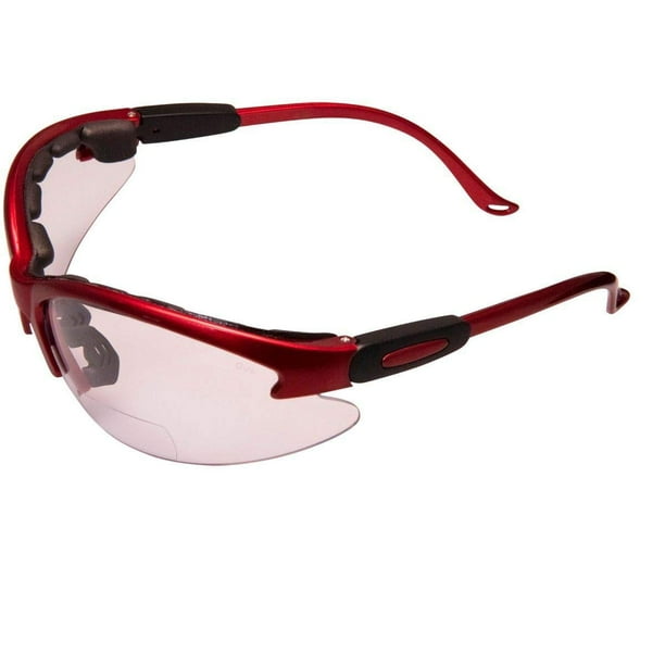 Spits Eyewear Cougar Foam Padded Bifocal Safety Glasses (Magnifier: 2.