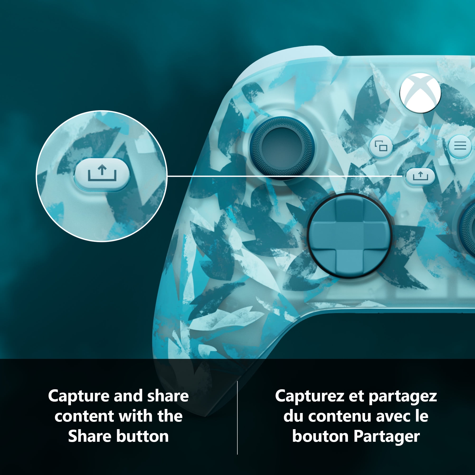 Xbox Wireless Controller – Ice Breaker Special Edition – for Xbox Series X|S, Xbox One, PCs, and Cloud-Enabled Devices