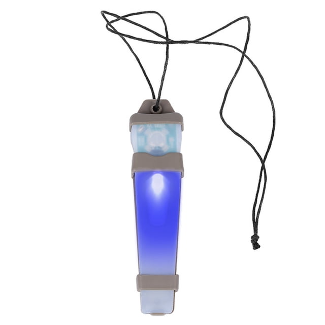 Outdoor Emergency Light Safety Helmet Flashing Light IP67 Water Resistance Survival Light with Hanging Neck Rope
