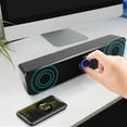 thumbnail image 4 of TASHHAR Bluetooth Speaker 5.0 Stereo Bass Sound, Portable Speaker,BK171UL 115, 4 of 11