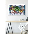 thumbnail image 6 of Marvel Comics - I Teach Future Superheroes Wall Poster, 22.375" x 34" Framed, 6 of 6