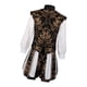 thumbnail image 3 of Traje Tudor renacentista Inglaterra medieval Trajes de rey para teatro Carnaval Negro, 3 of 9