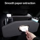 thumbnail image 5 of Organizador de cuero para el respaldo del asiento del coche, organizador colgante, funda para toallas de papel, organizador para tazas y vasos, caja de almacenamiento, decoración interior del coche, o, 5 of 6