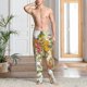 thumbnail image 2 of Fotbe Ducks and Flowers Pantalones de Pijama para Hombre, Pantalones de Dormir, Pantalones de Casa con Cintura Ajustable y Bolsillos-XX-Large, 2 of 6