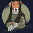 thumbnail image 3 of CafePress - Mona Lisa Dog Sweatshirt - Zip Hoodie, Classic Hooded Sweatshirt with Metal Zipper, 3 of 4