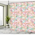 thumbnail image 4 of Ambesonne Cat Lover Shower Curtain, Felines and Knits Drawing, 69"Wx70"L, Champagne Multicolor, 4 of 4