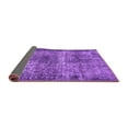 thumbnail image 2 of Ahgly Company Indoor Rectangle Oriental Purple Industrial Area Rugs, 2' x 5', 2 of 4