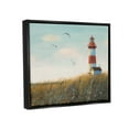 thumbnail image 4 of Stupell Industries Coastal Lighthouse Painting Nature Painting Black Floater Framed Art Print Wall Art, 21 x 17, 4 of 10