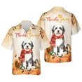 thumbnail image 3 of Happy Thanksgiving Old English Sheepdog with Turkey Pumpkins Autumn Vibes Hawaiian Shirt Breathable Summer Unisex Merch Dog Lover - 12018, 3 of 6