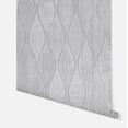 thumbnail image 6 of Arthouse Mattais Silver Ogee Wallpaper, 6 of 6