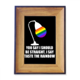 thumbnail image 1 of Dice ser heterosexual me di gusto el arco iris Marco de imagen marco de escritorio, 1 of 4