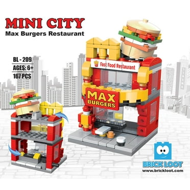 Mini City – Max Burgers Brick Set