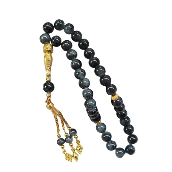 Giaone Islamic Glass Prayer Beads 33 Bead Tasbih Bracelet Meditation Rosary Bracelet