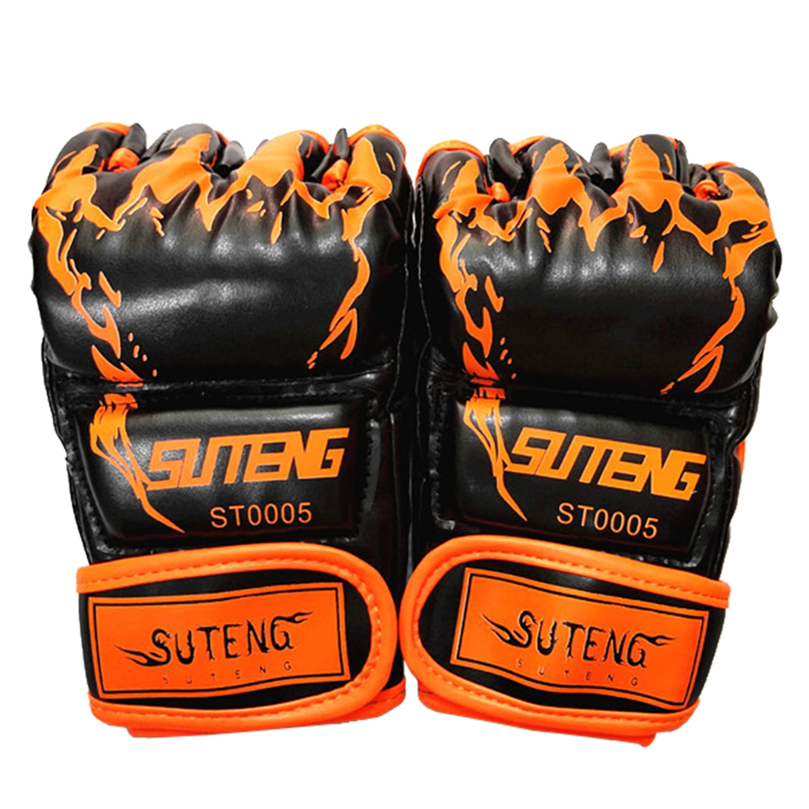 Cost less all the way SUTENG Raynew PU Leather Half Sub Mitts MMA