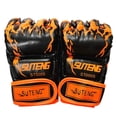 thumbnail image 1 of Manoplas de boxeo Guantes de boxeo de medio dedo Mitones de boxeo de entrenamiento MMA Guantes de sa Suteng Manoplas de boxeo, 1 of 7